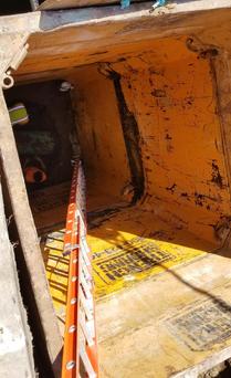 Manhole installation